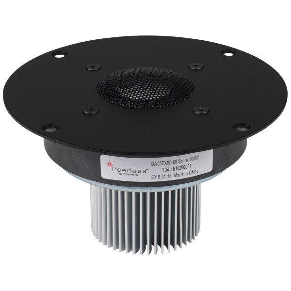 Main product image for Peerless DA25TX00-08 1" Corundum Dome Tweeter 264-1676